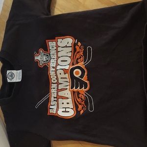 NHL Eastern Conference Champions Flyers Black Tee